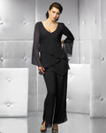 Evening pants suits for womens