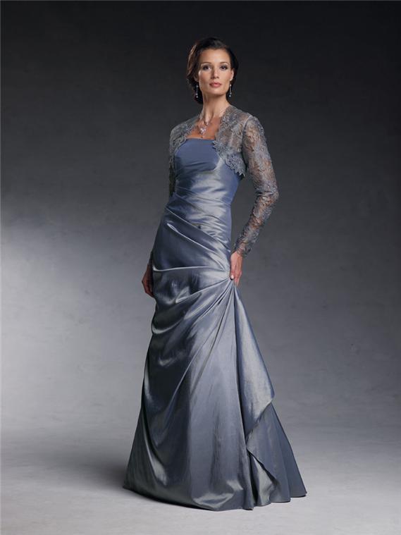 silver mother of the bride dresses